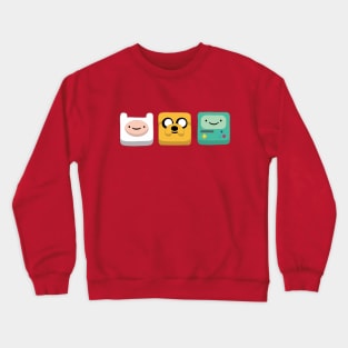 Jake, Finn and Bmo Crewneck Sweatshirt